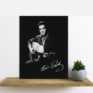 Elvis Presley Art unframed 11x8.5 Poster print Premium Quality